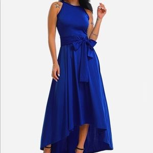 Hi low plus size dress